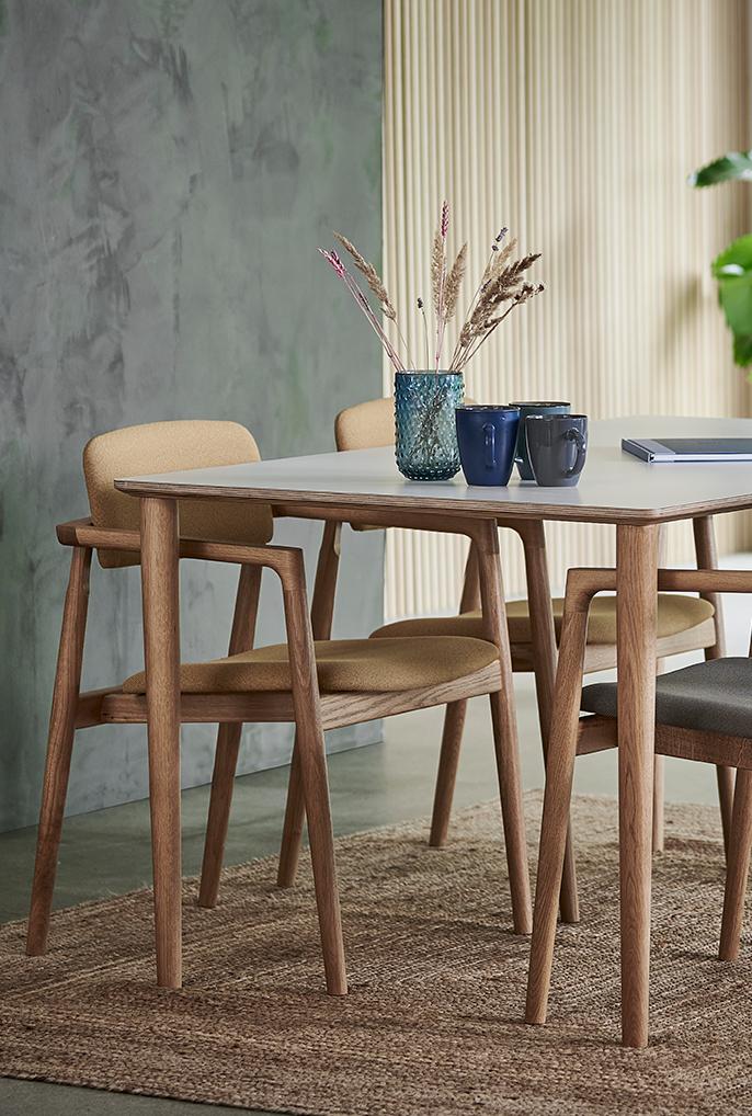 Farstrup dining table online and chairs